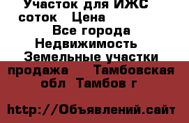 Участок для ИЖС 6 соток › Цена ­ 750 000 - Все города Недвижимость » Земельные участки продажа   . Тамбовская обл.,Тамбов г.